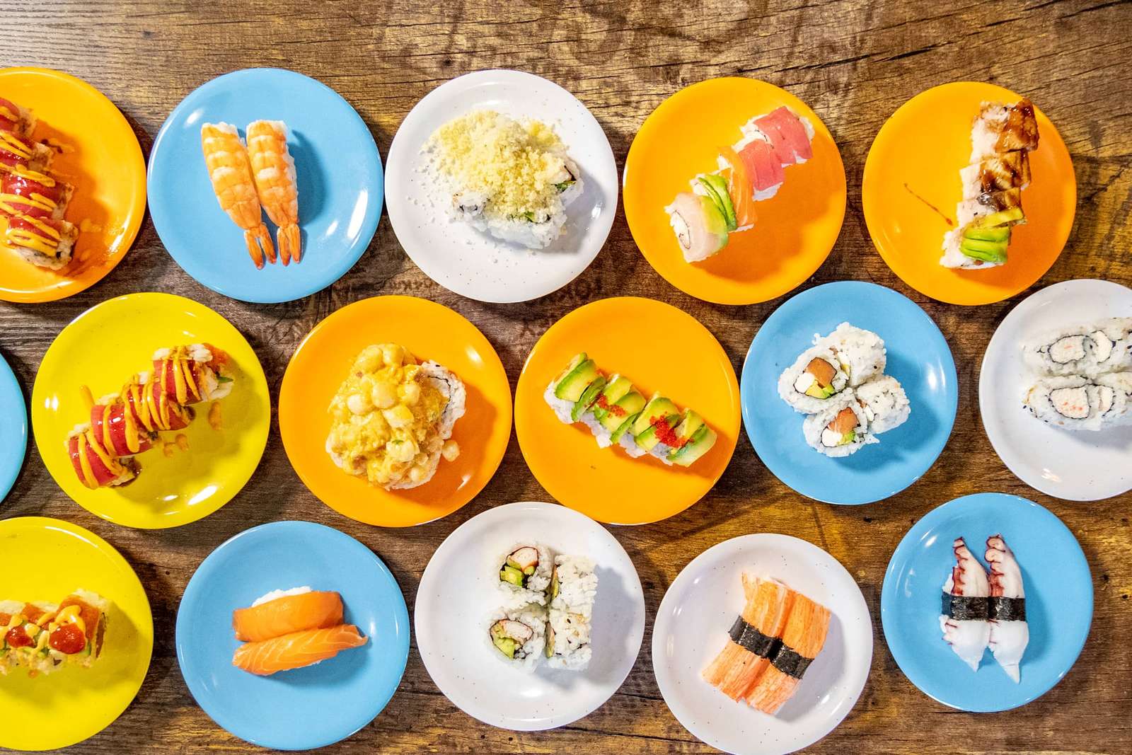 Kawałki sushi? puzzle online