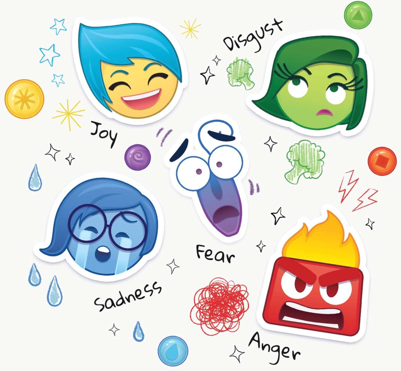 Emocje Emoji! ❤️❤️❤️❤️❤️❤️ puzzle online