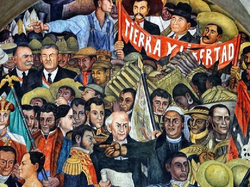 Historia - rewolucja meksykańska puzzle online