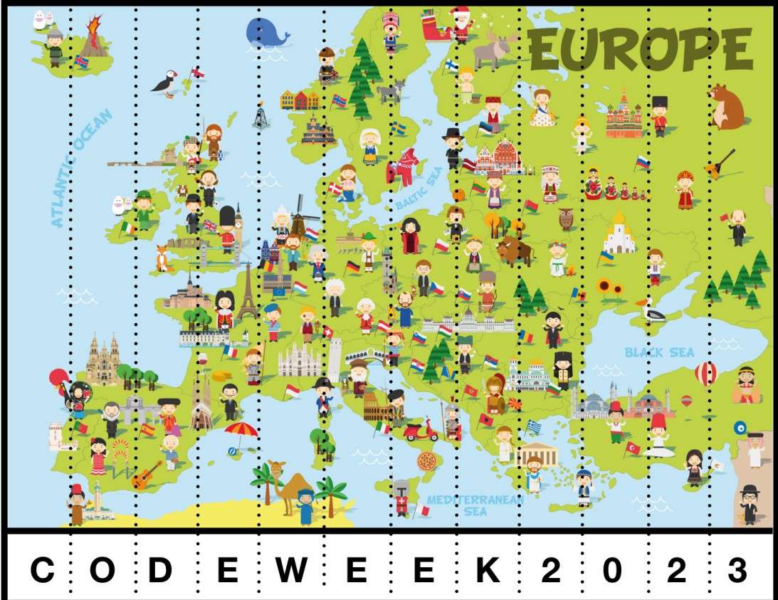 Poznajemy Europejskie kraje puzzle online
