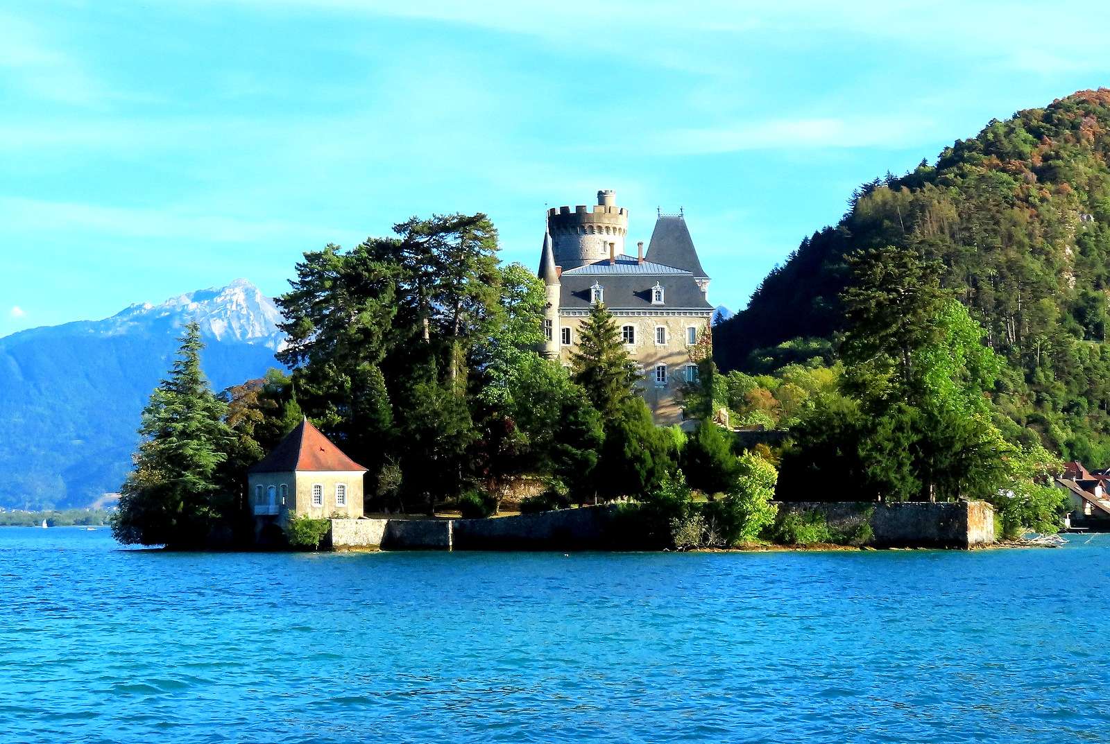 Jezioro Annecy we Francji puzzle online