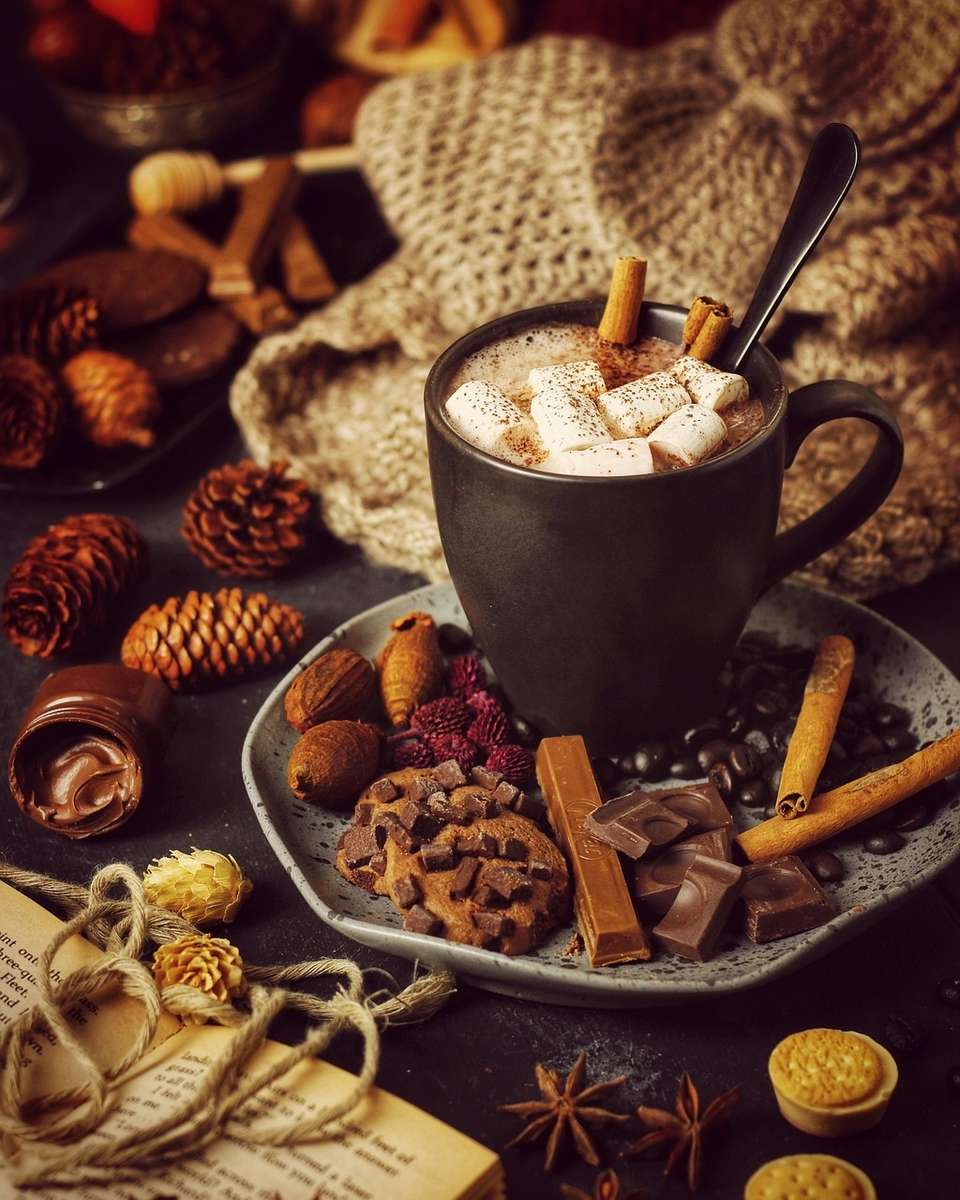 Gorąca czekolada puzzle online