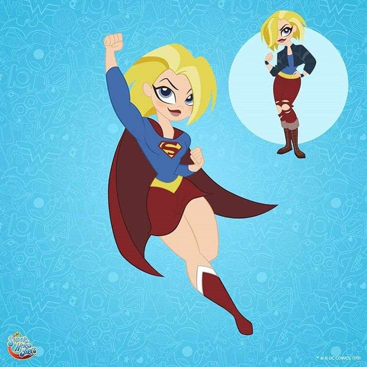 DC superhero girls puzzlefactory puzzle online