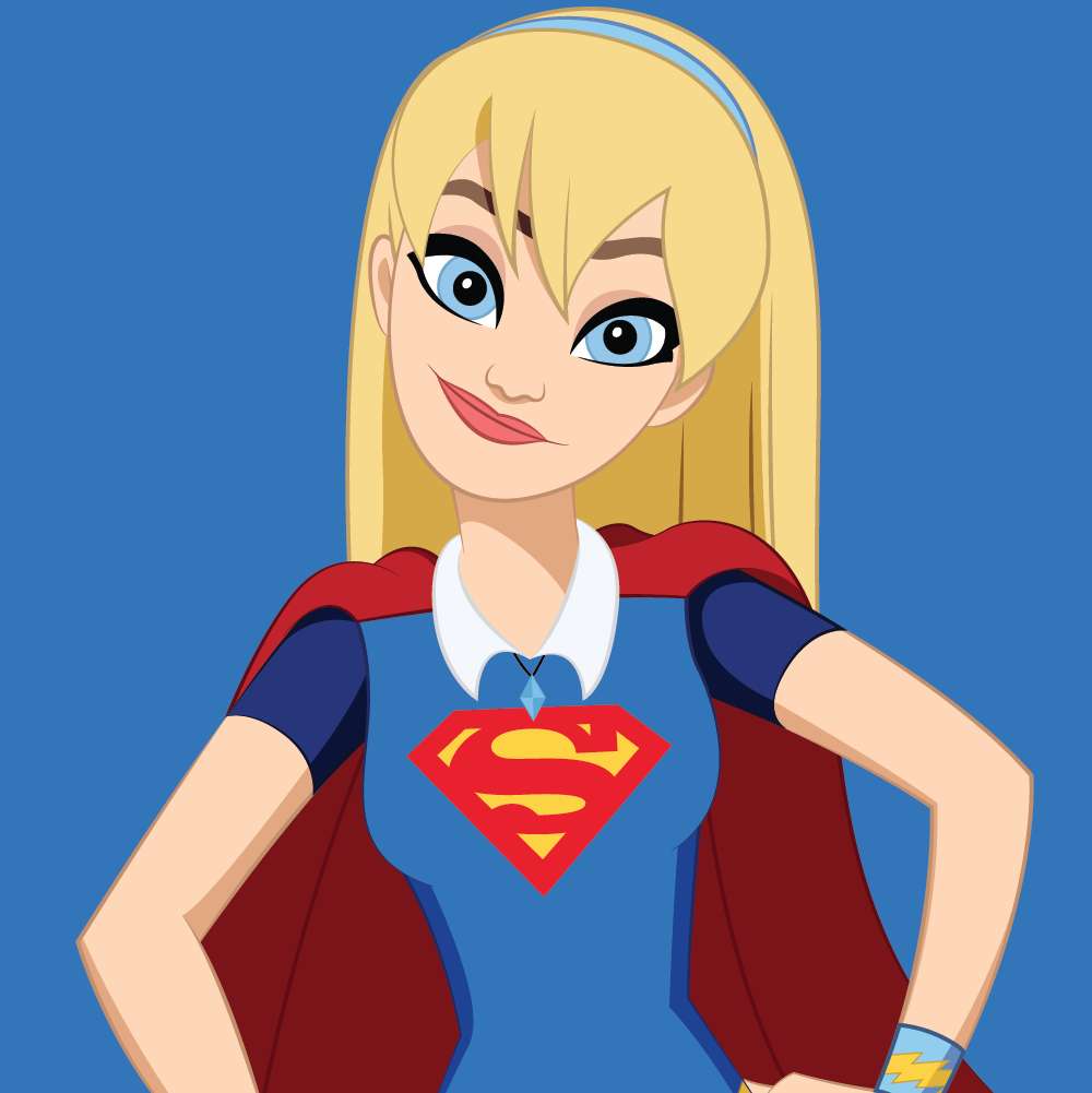 ¡DC Super Hero Girls Blog!: Imagen de Supergirl puzzle online