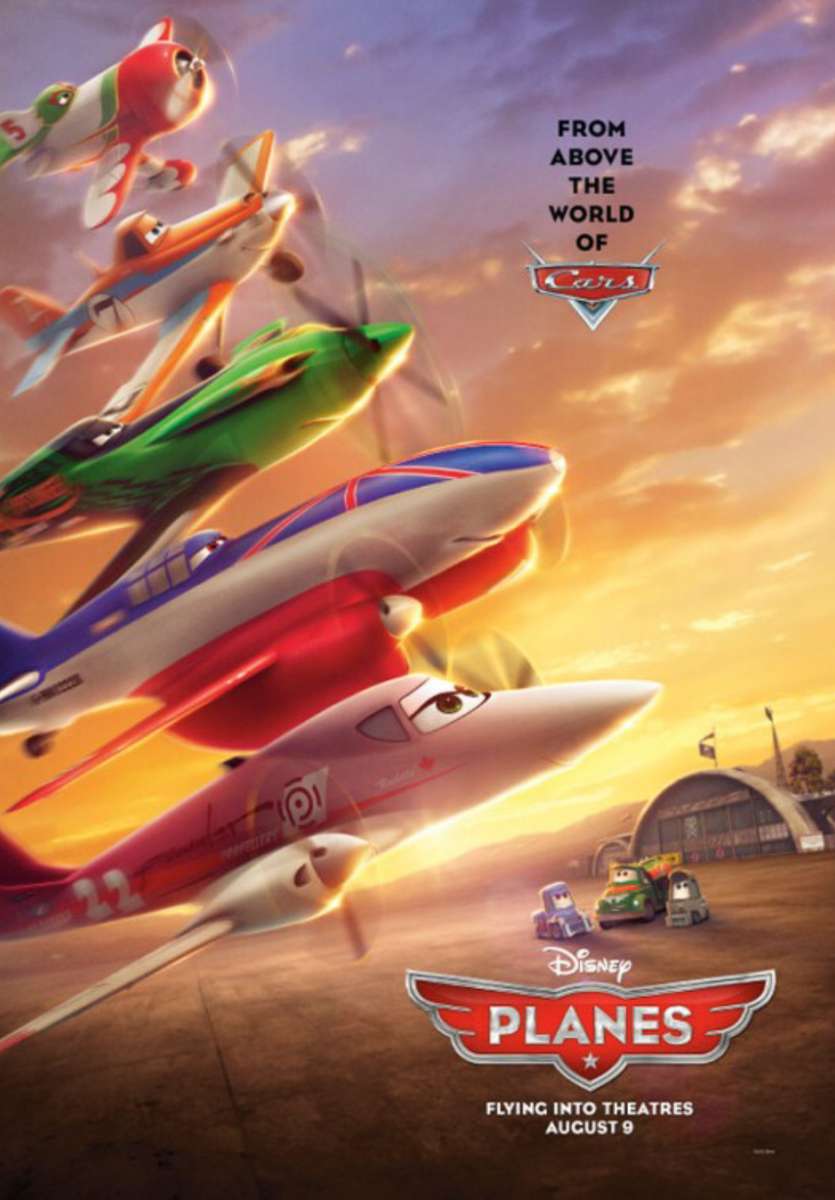 Plakat filmu Samoloty Disneya (2013) puzzle online