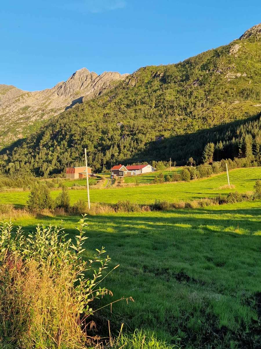 Wioska w Norwegii puzzle online