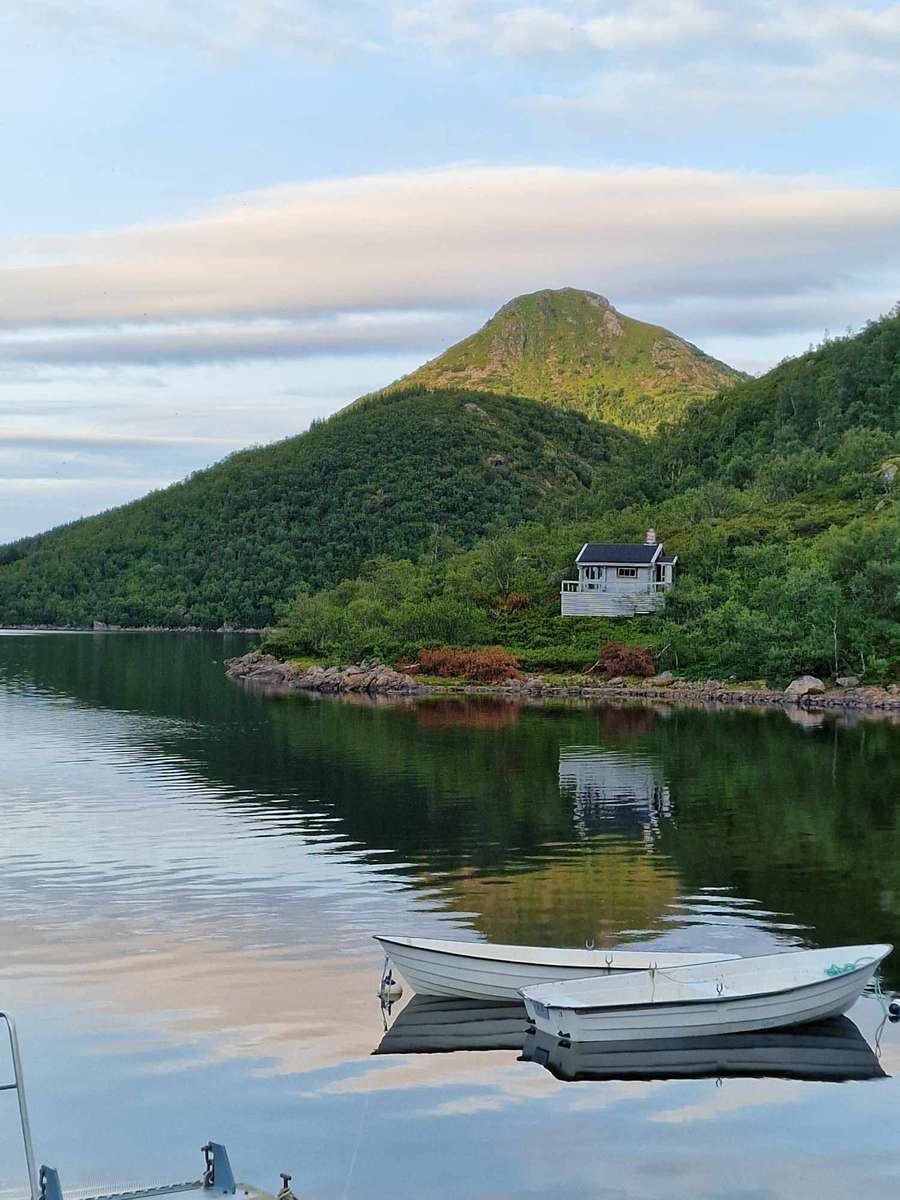 Piękny widok w Norwegii puzzle online