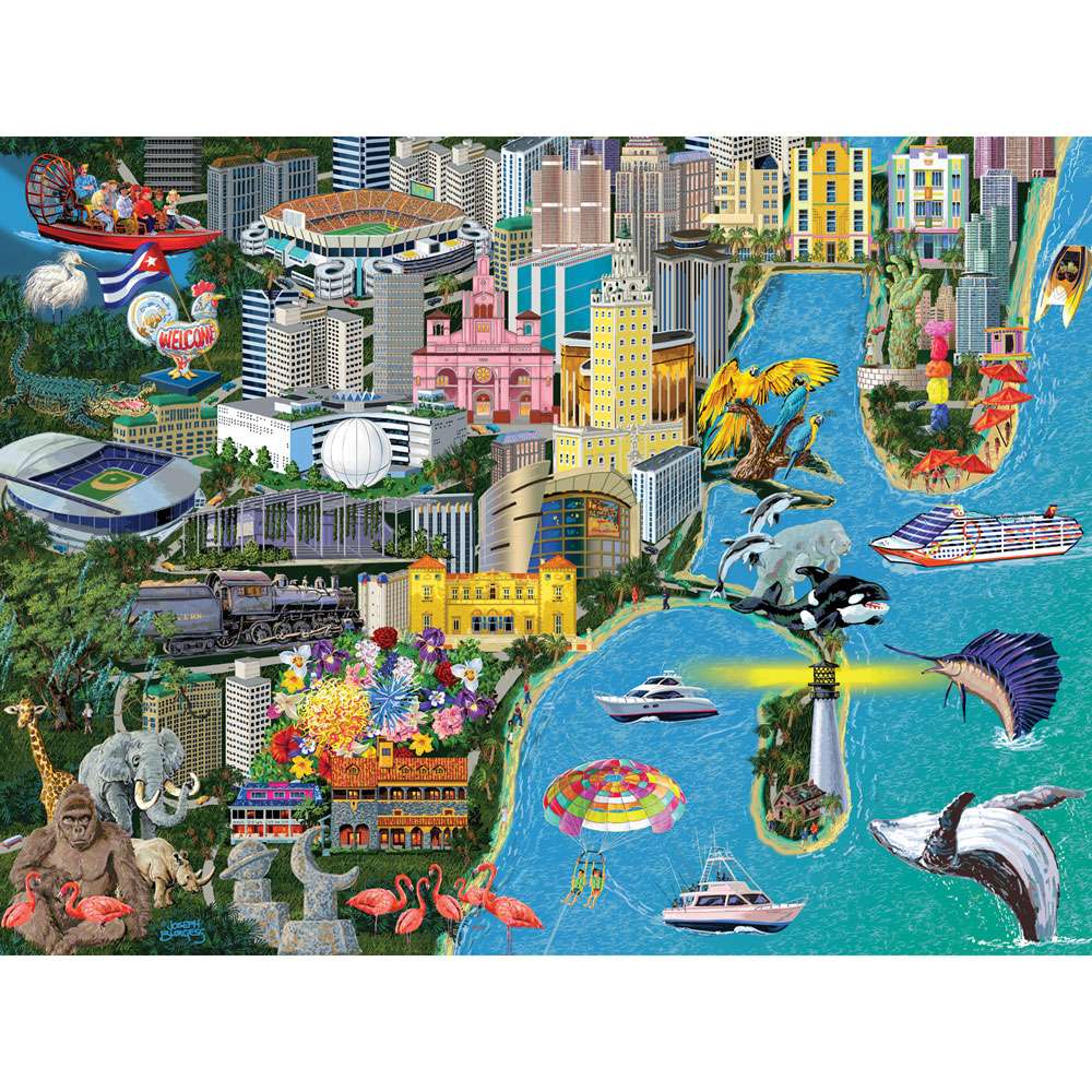 Urządzenia z Miami puzzle online