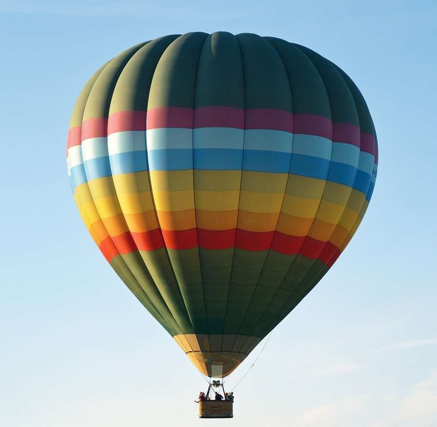 Balon, Niebo, Balon Na Ogrzane Powietrze puzzle online