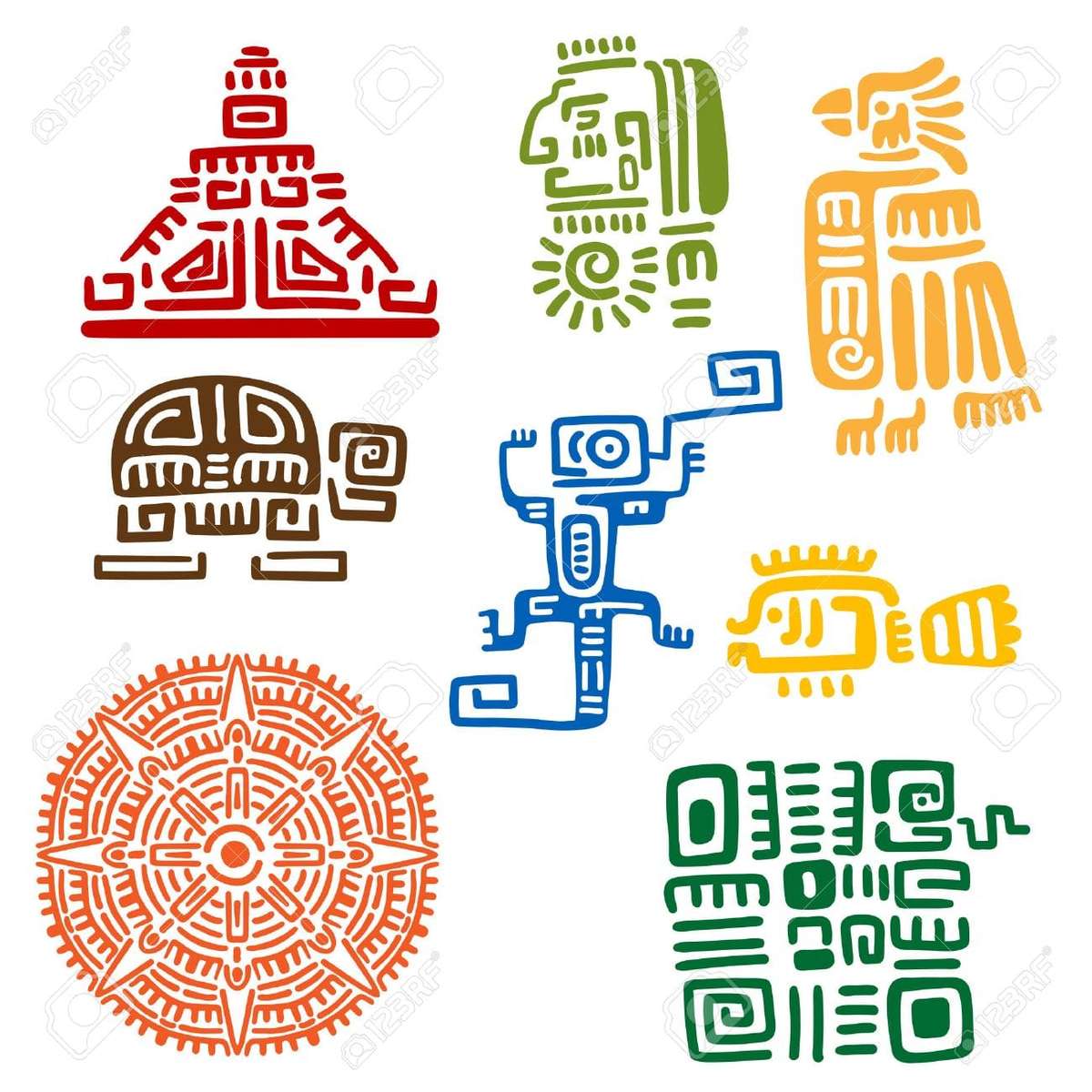 Inkowie, Aztekowie i Majowie puzzle online