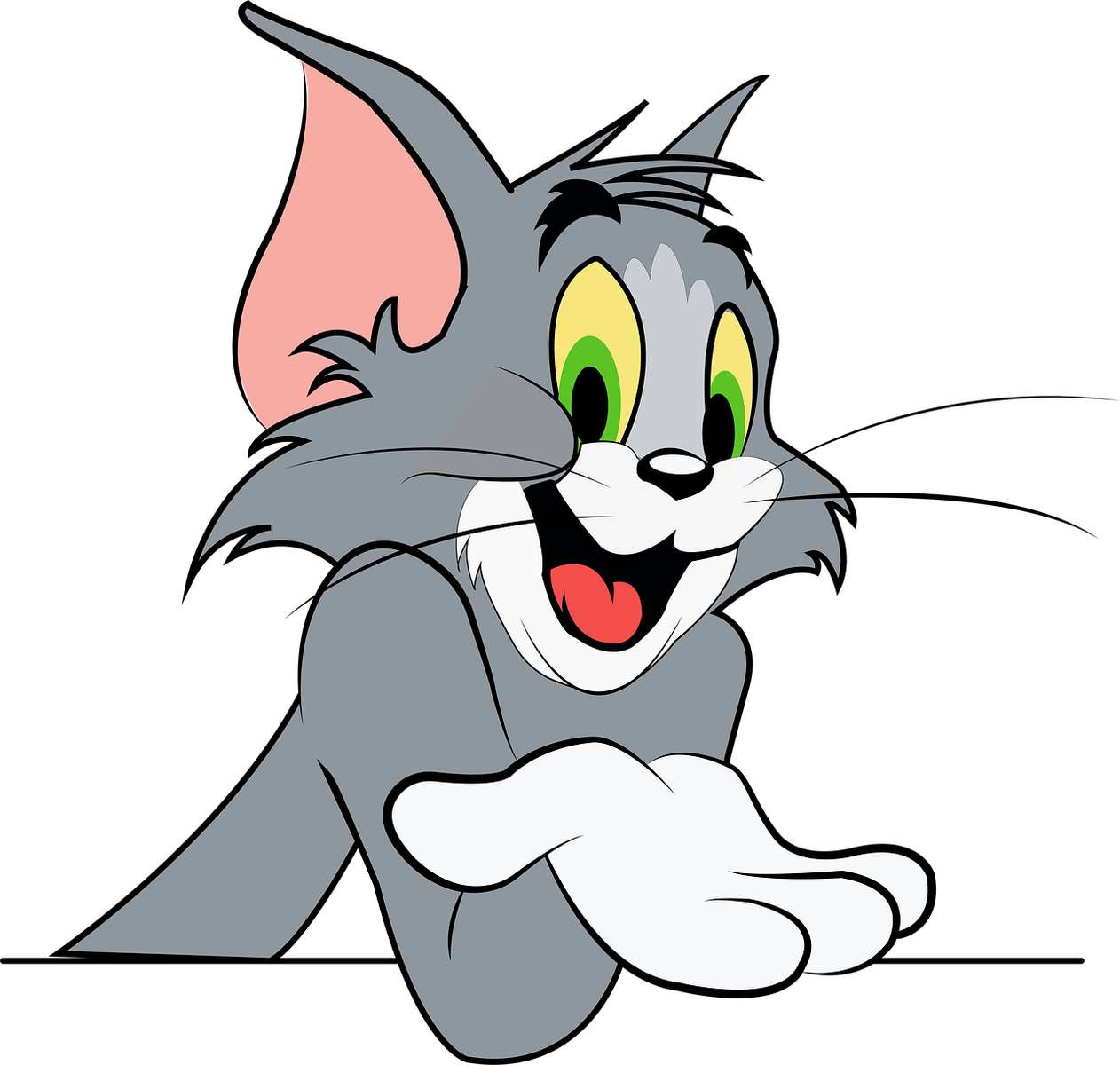Tom, Jerry, kreskówka puzzle online