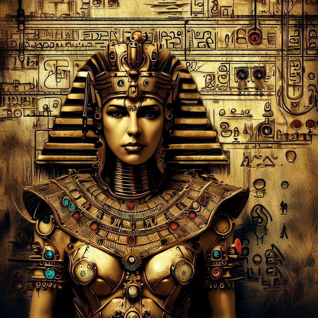 Żona faraona puzzle online