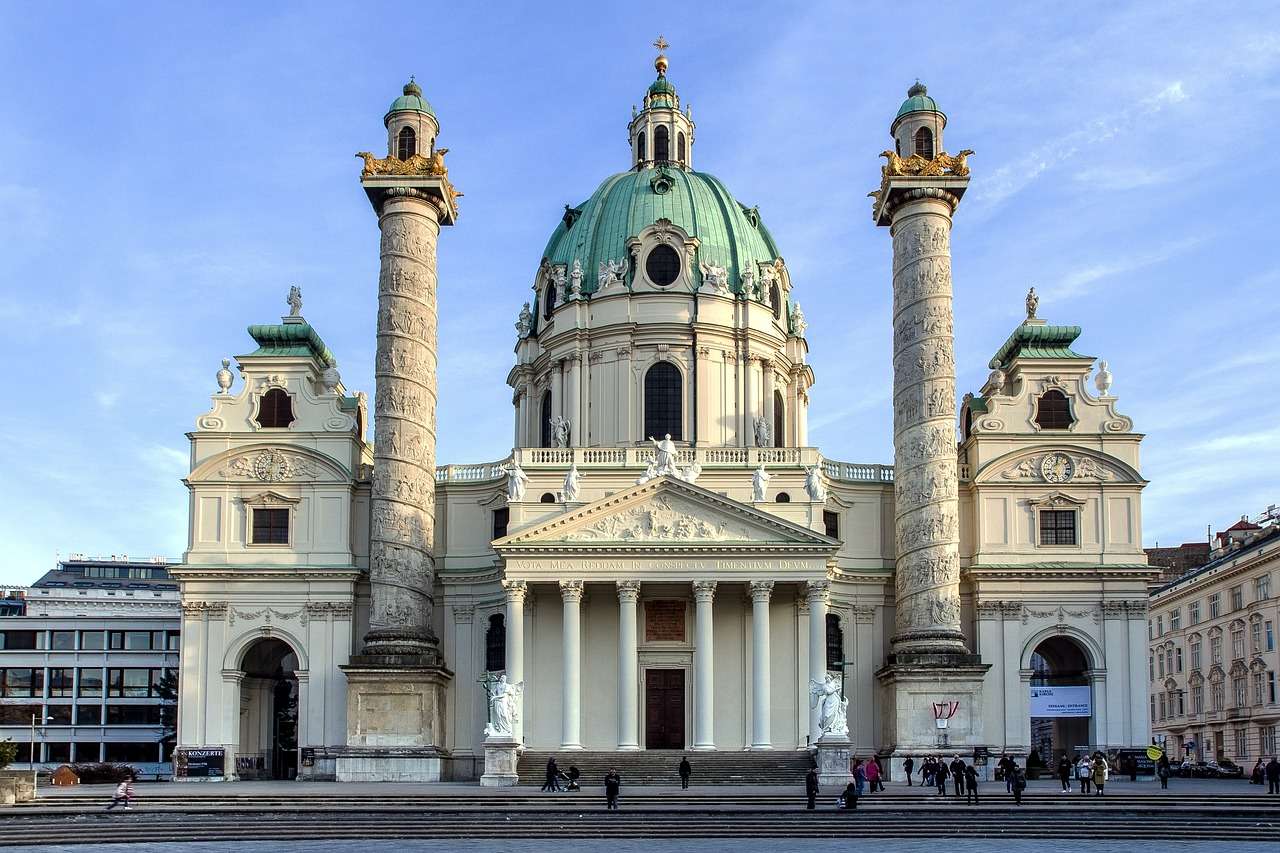 Wiedeń, Karlskirche puzzle online
