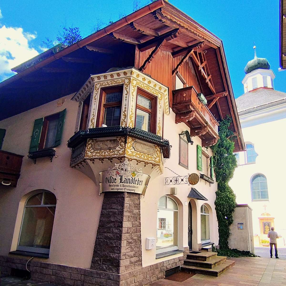 Zachwycający dom w Zell am Ziller (Austria) puzzle online