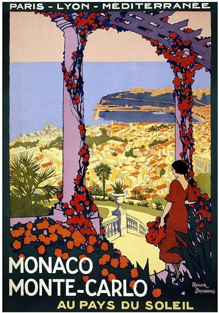 Monako Monte Carlo puzzle online