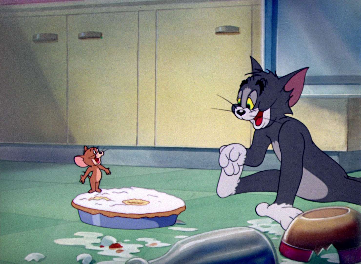 Tom i Jerry i zaczęliśmy pracować puzzle online