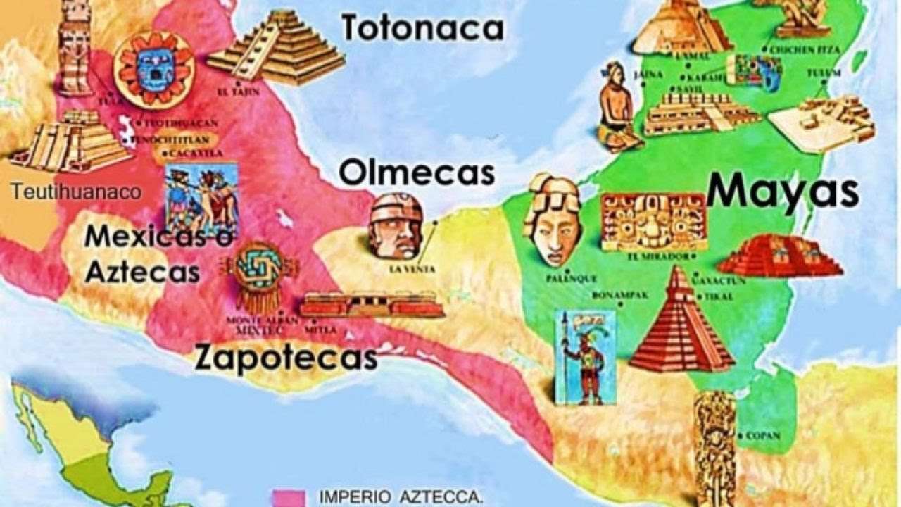 Kultury mezoamerykańskie puzzle online