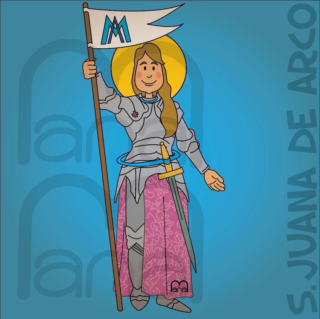 Joanna d'Arc puzzle online
