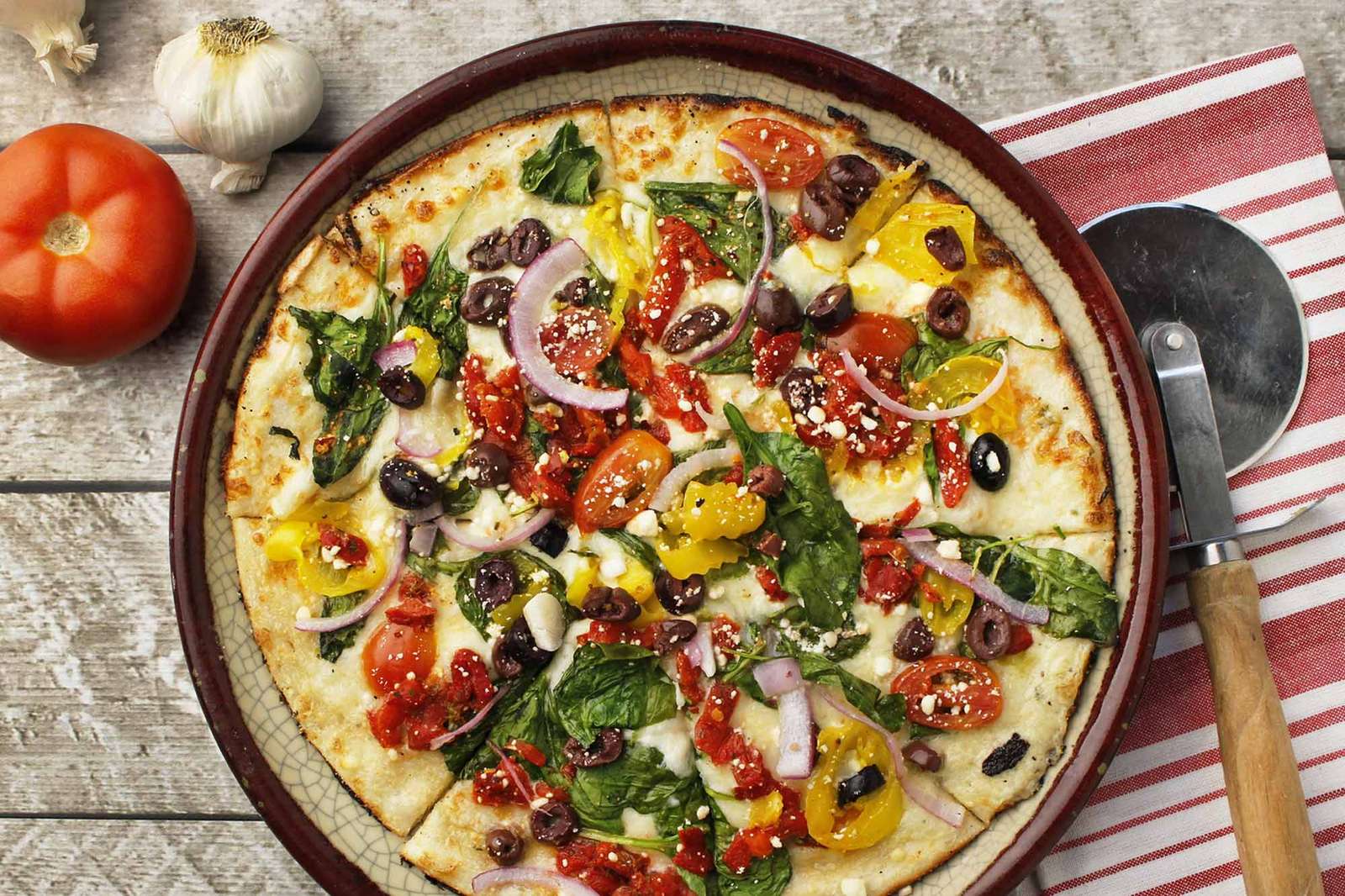 śródziemnomorska pizza puzzle online