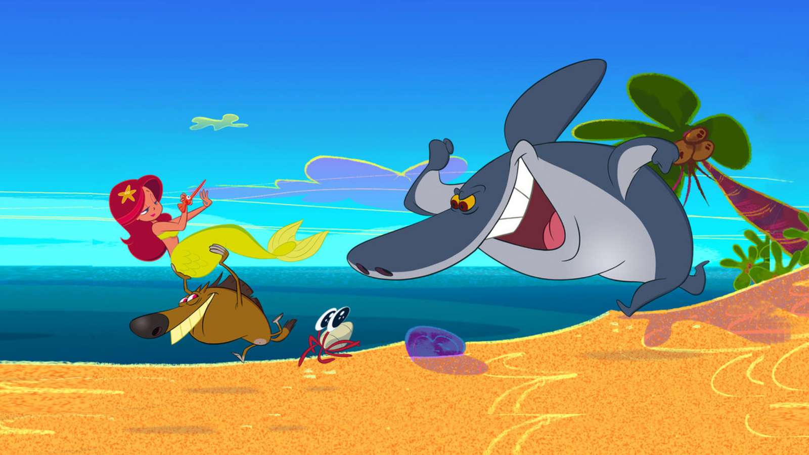 Zig i sharko puzzle online