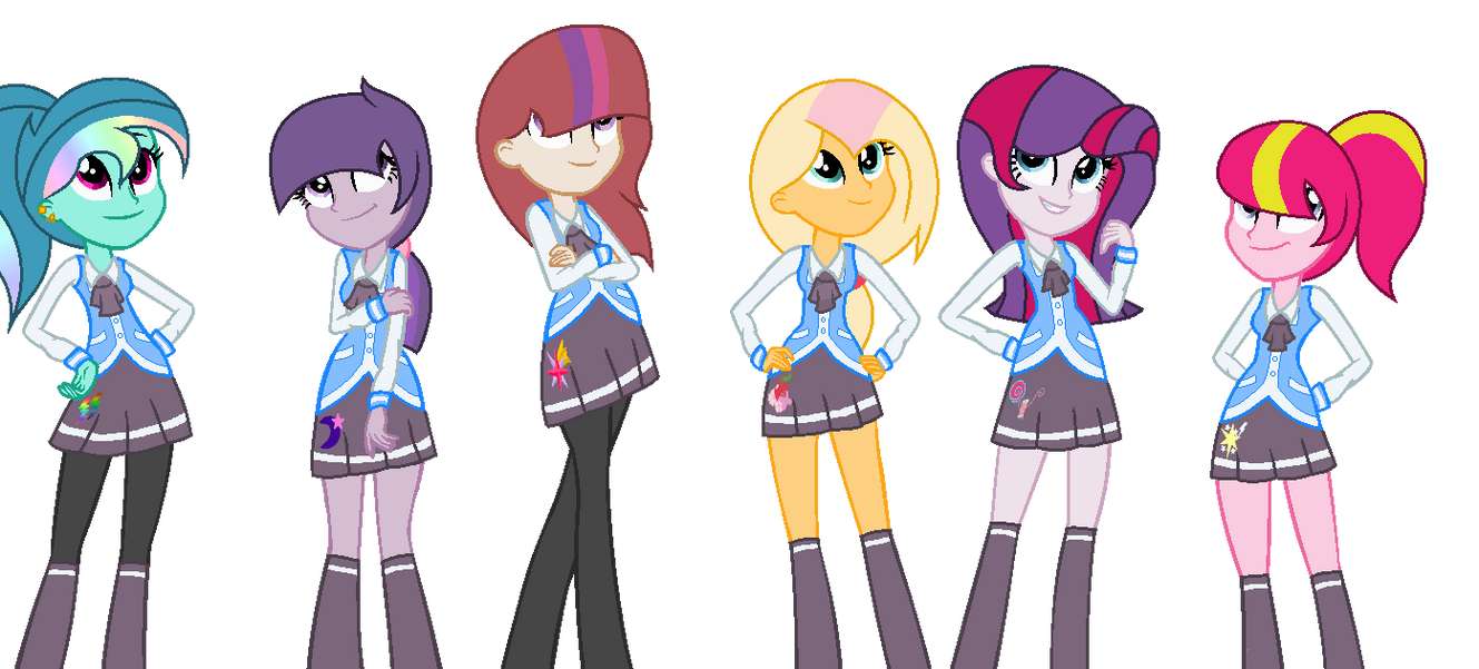 Canterlot Academy Uniforms ng puzzle online