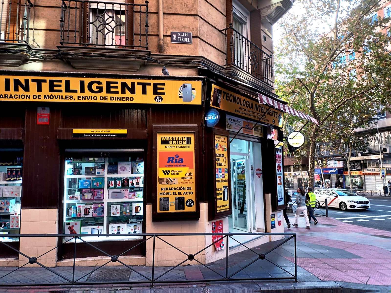 Ulica Teruel w Madrycie puzzle online