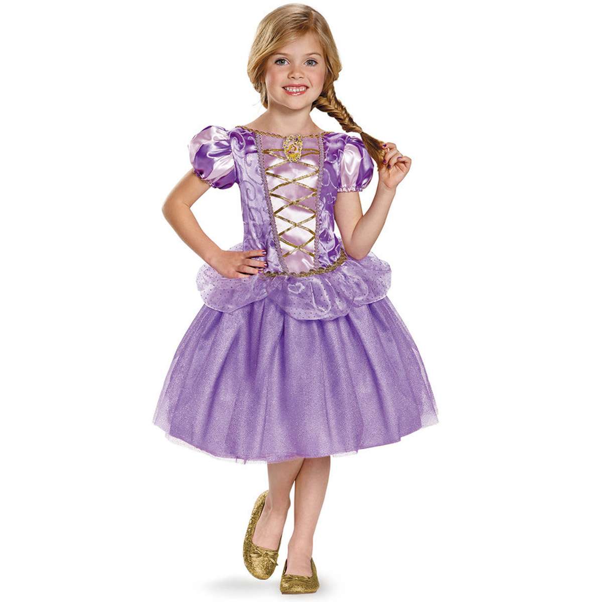 Disney's Tangled Rapunzel Girls Classic Costume - puzzle online