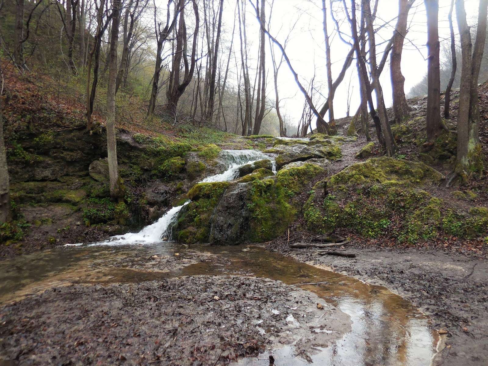 Wodospad w Dolinie Będkowskiej puzzle online