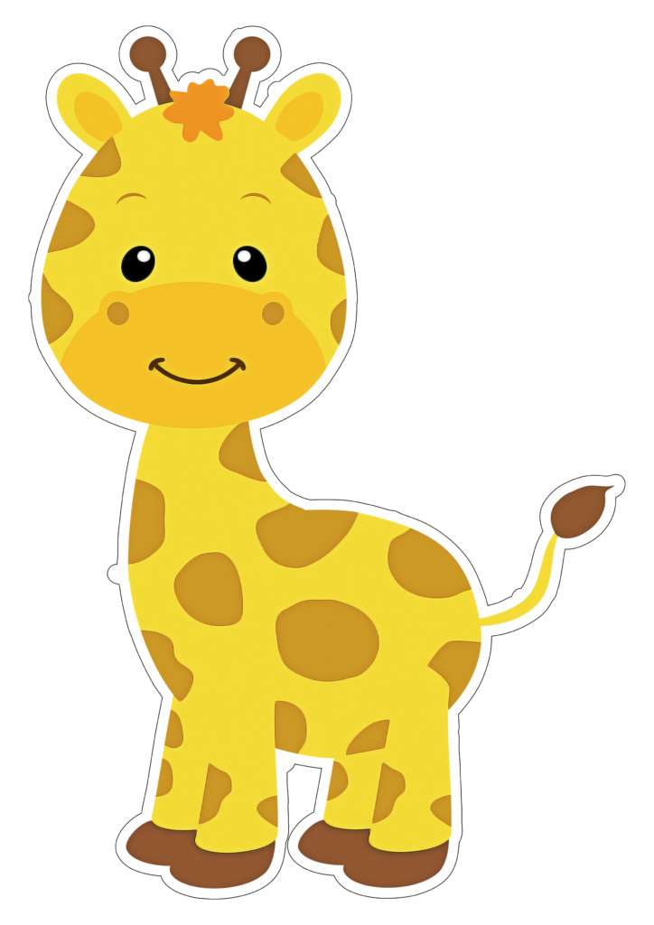 Żyrafa Angoli puzzle online