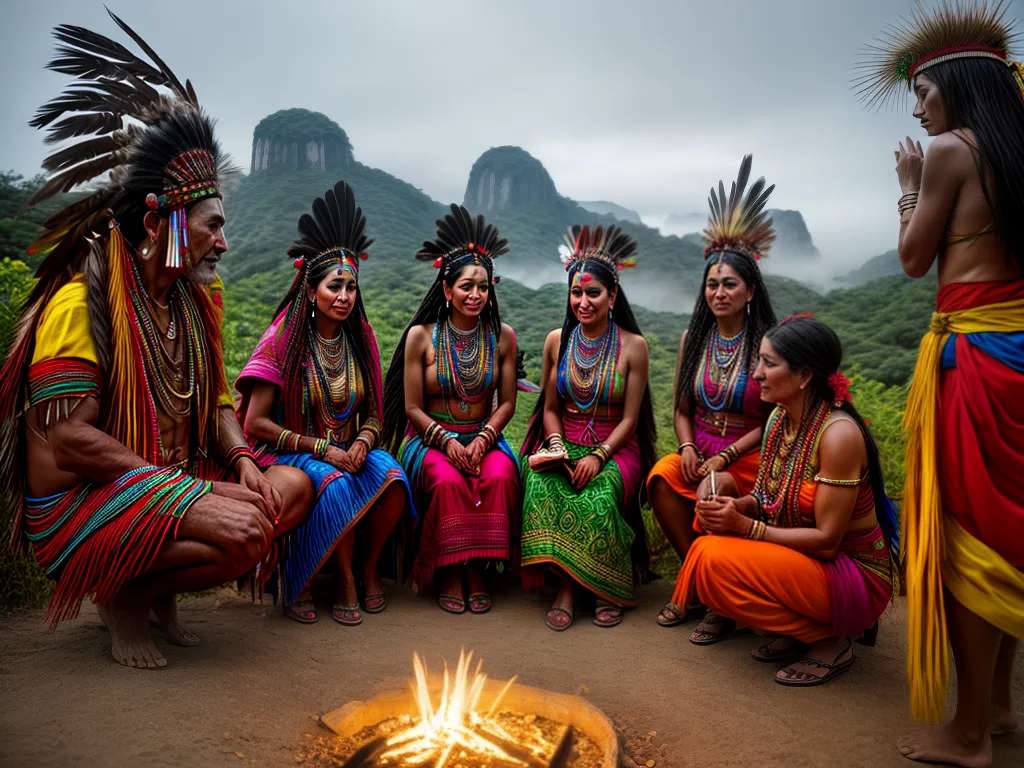 Rdzenne plemiona Ameryki puzzle online