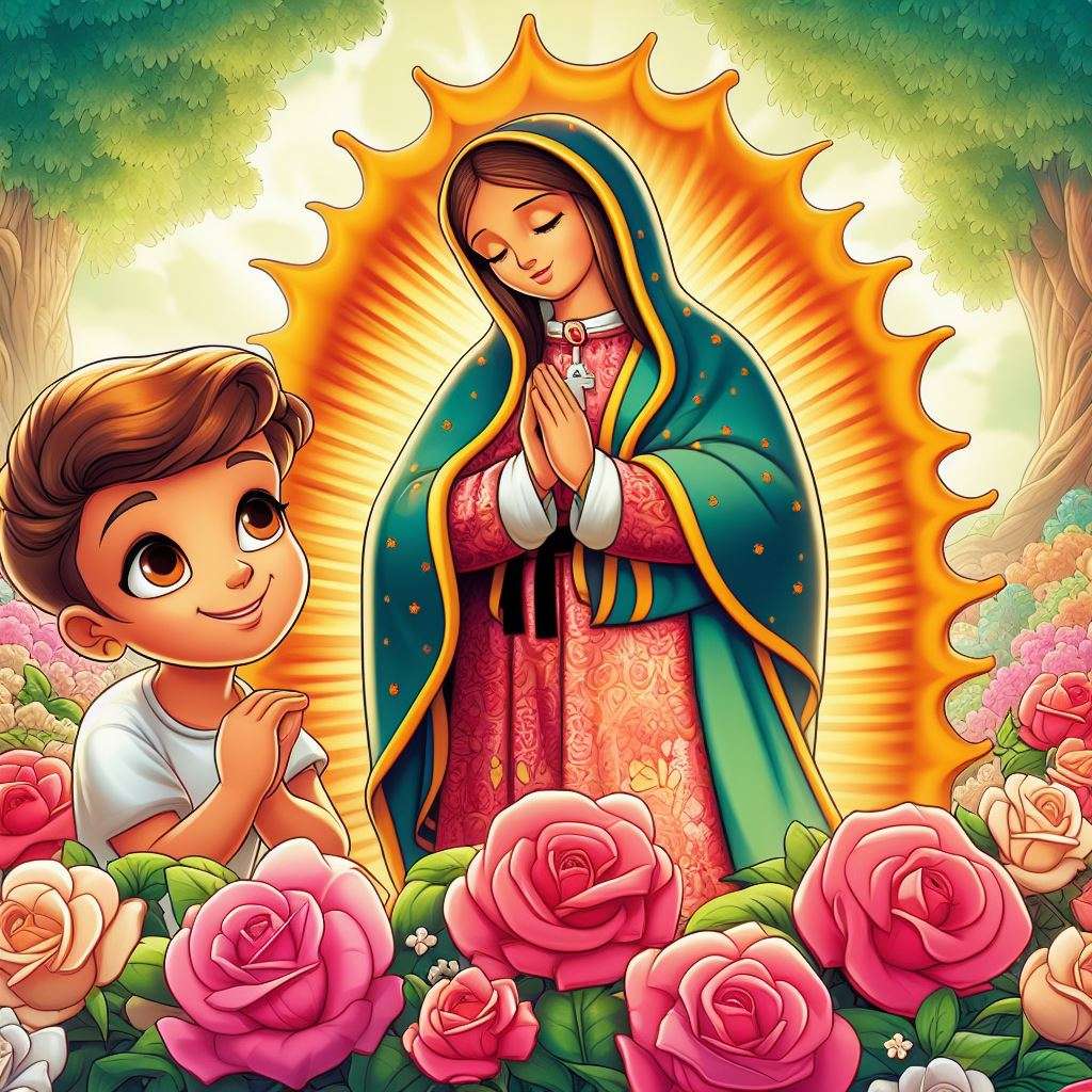 Dziewica z Guadalupe puzzle online