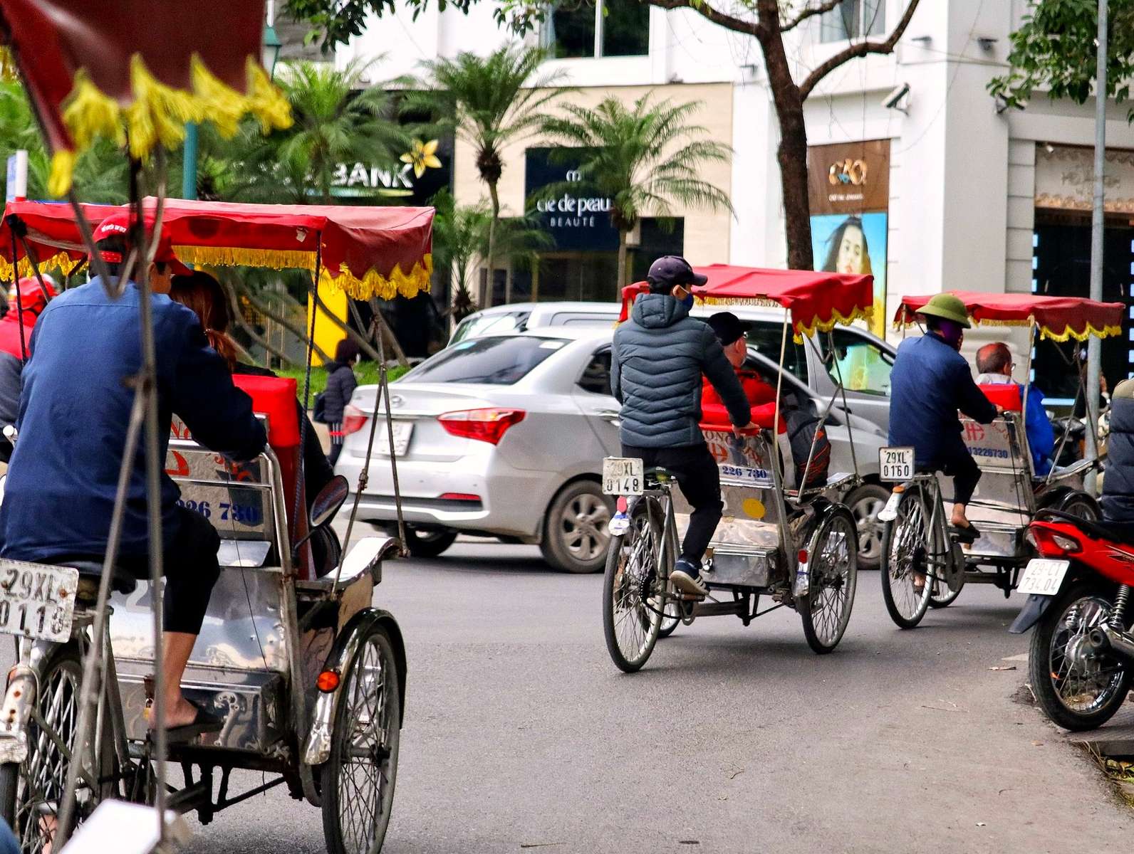 Riksze w Hanoi (Wietnam) puzzle online