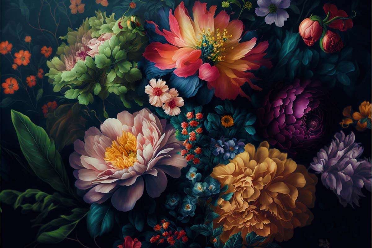 kwiaty i przyroda puzzle online