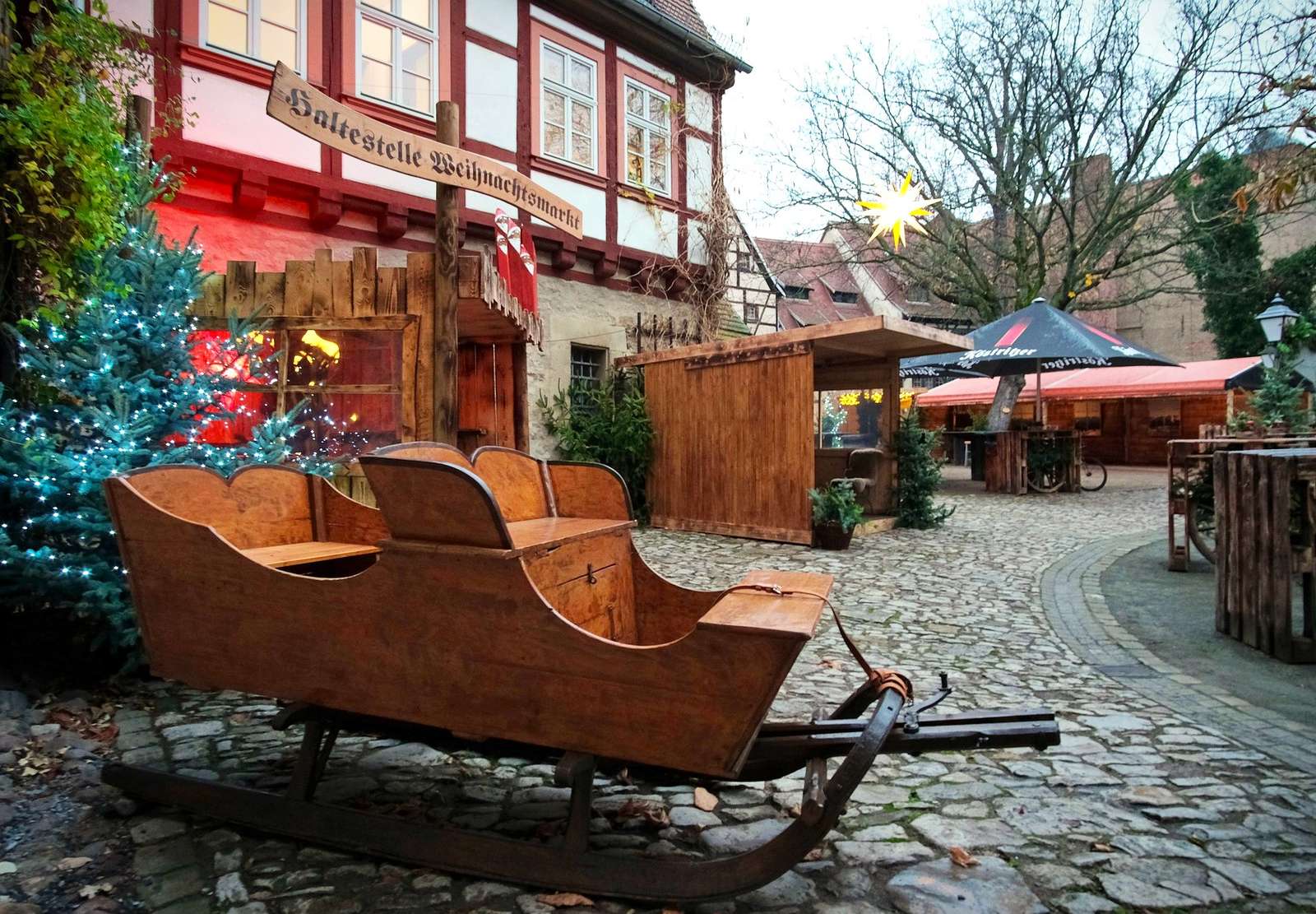 Jarmark Bożonarodzeniowy w mieście Erfurt puzzle online