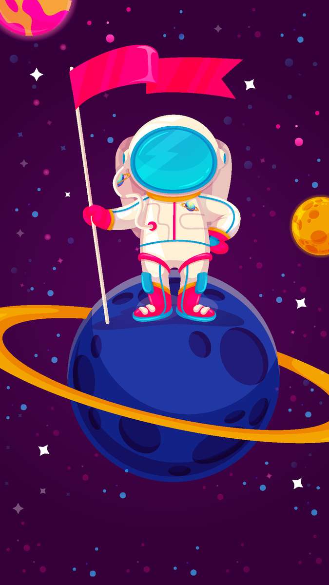 Astronauta puzzle online