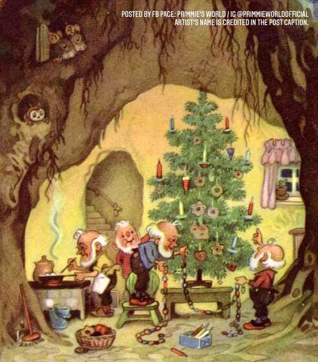 Święta Bożego Narodzenia z elfami puzzle online