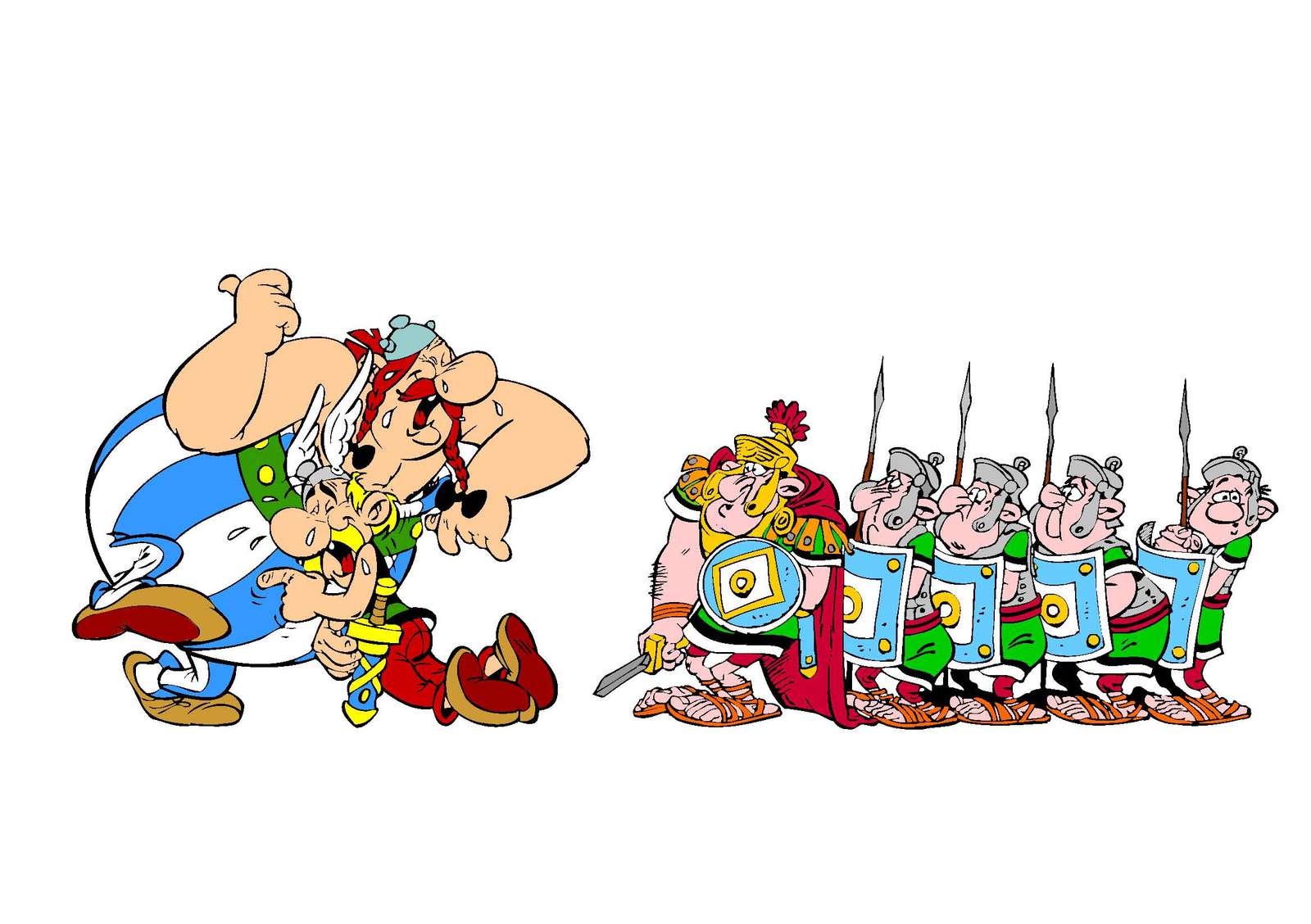 asterix-obelix puzzle online