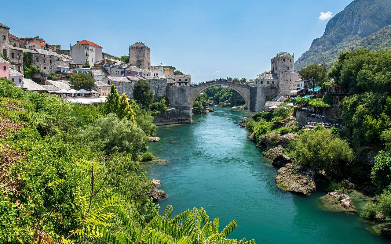 Mostar, Bośnia. puzzle online