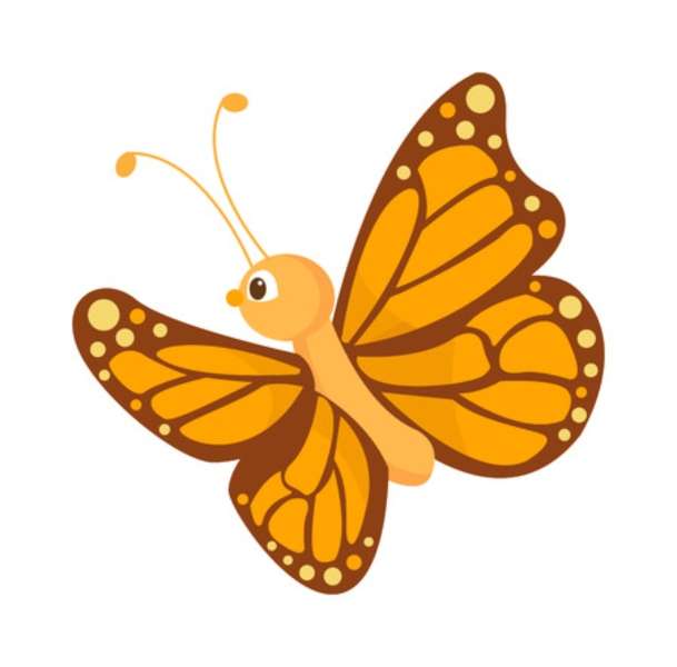 najpiękniejszy motyl puzzle online