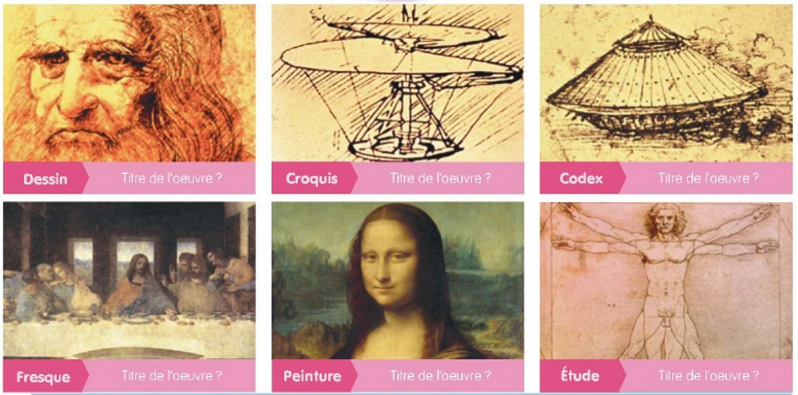 Puzzle Leonarda da Vinci puzzle online