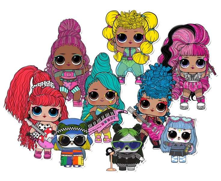 Collectible Dolls with Mix and Match Accessories | puzzle online