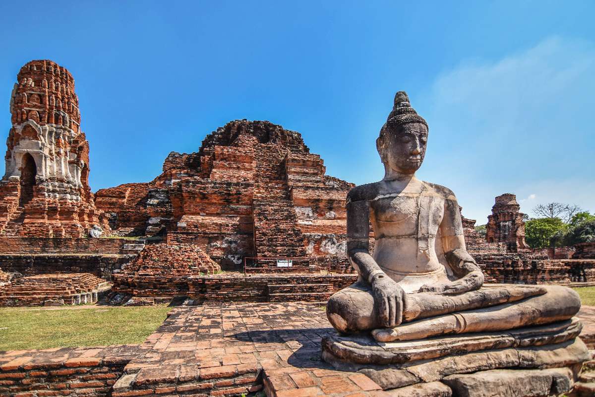 Tajlandia Ayutthaya puzzle online