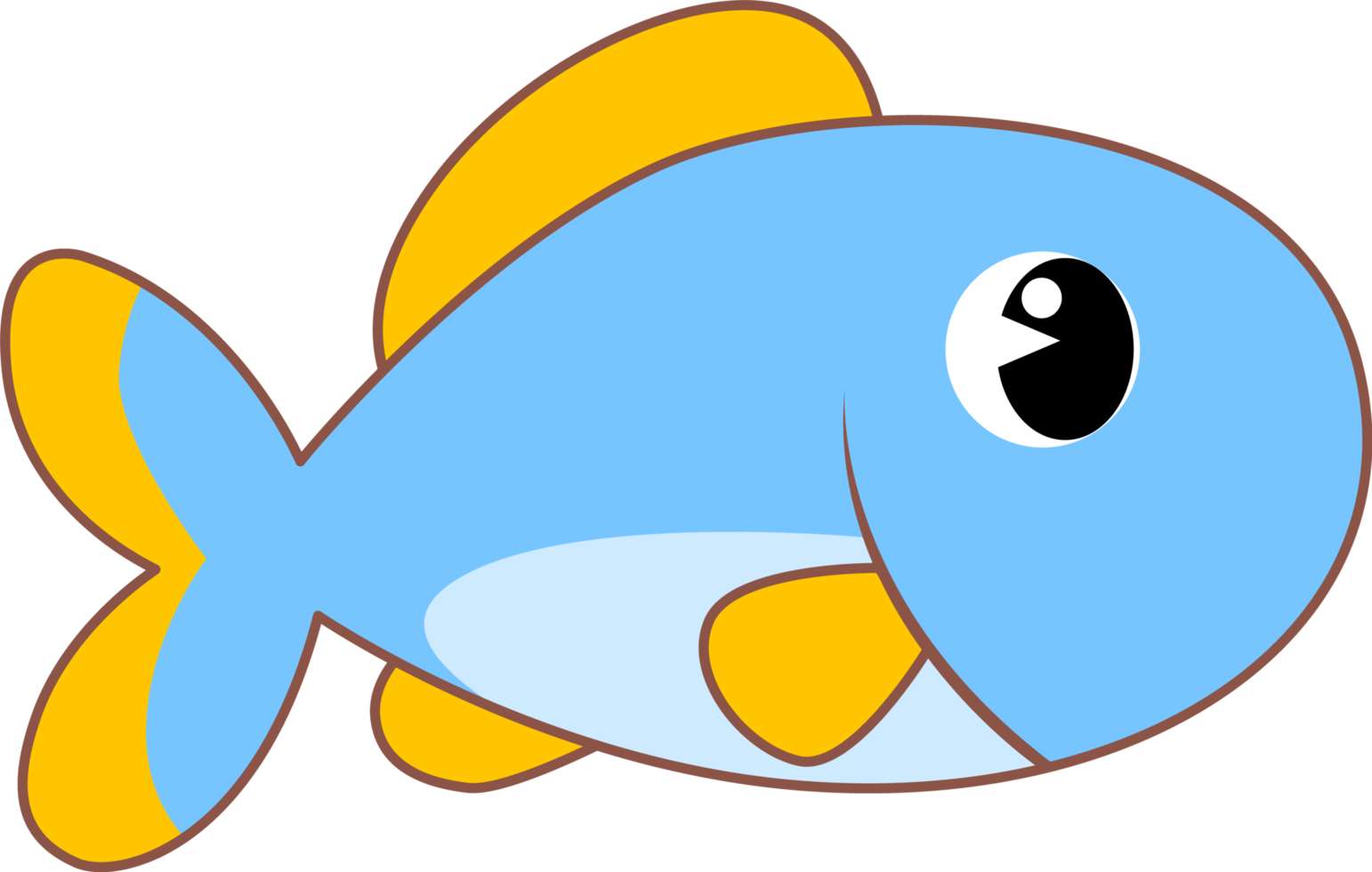 szczęśliwa ryba puzzle online