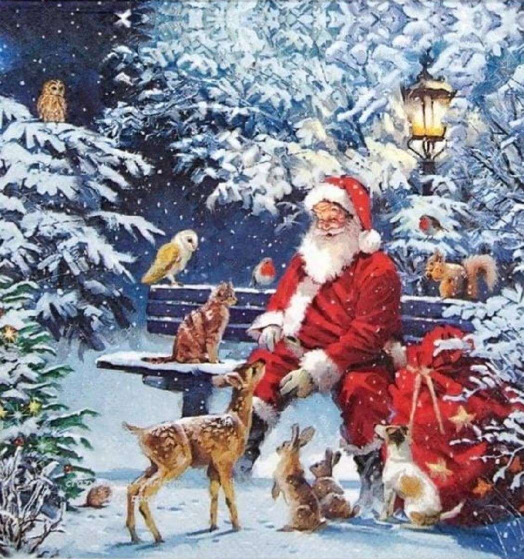 Lubią Świętego Mikołaja puzzle online