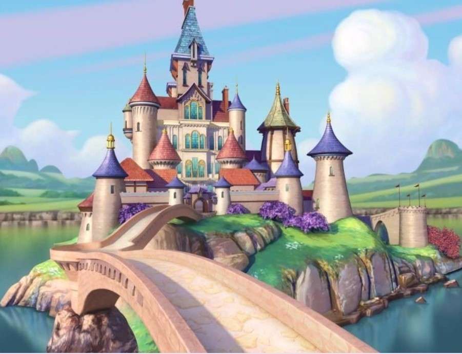 Bajeczny zamek puzzle online