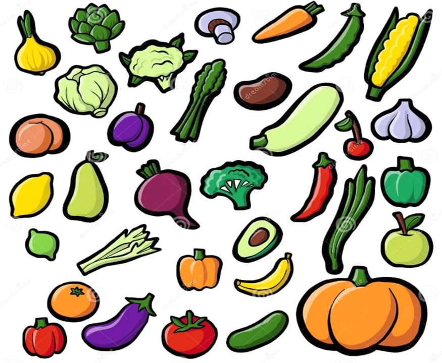 Warzywa i owoce puzzle online