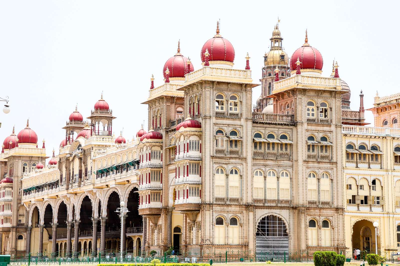 Pałac Mysore, Chamrajpura, Karnataka, Indie puzzle online