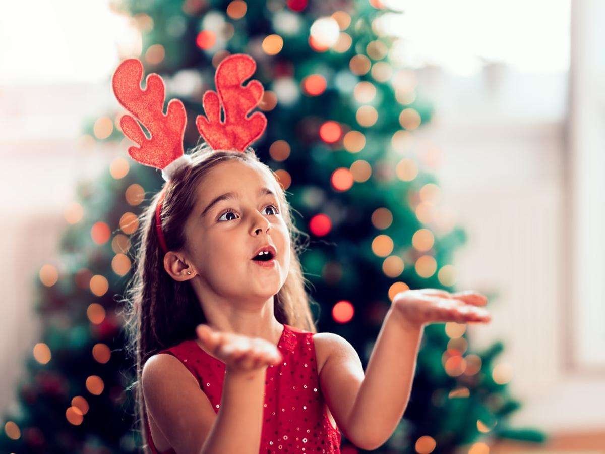 Co dzieciom podoba się najbardziej w Święta? puzzle online