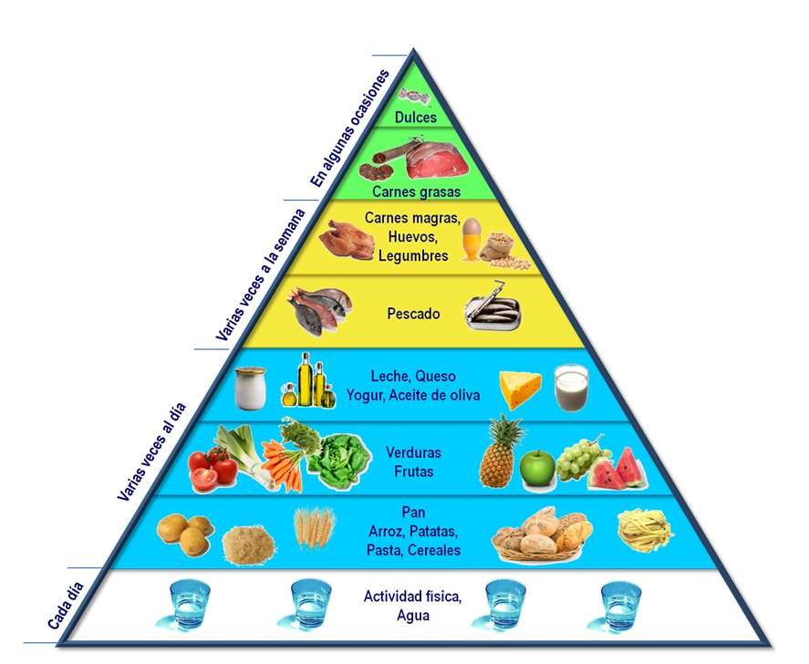 Piramida żywieniowa puzzle online