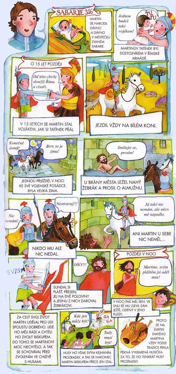 Komiks dla dzieci puzzle online